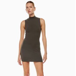 Aritzia Contour Mockneck Mini Dress in XS